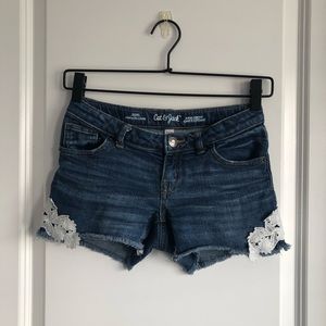 Cat & Jack denim shorts